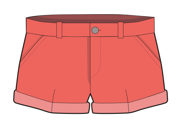 Шорты без фона