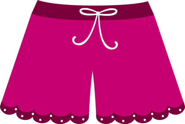 Шорты раскраска