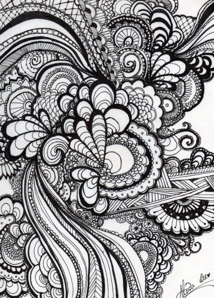 Стиль рисования узоров