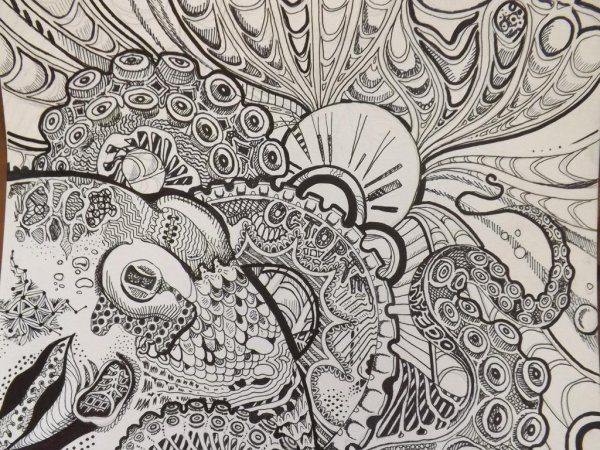 Абстрактный дудлинг