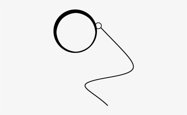 Монокль вектор