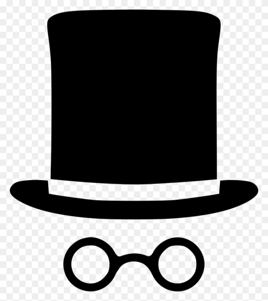 Цилиндр и монокль