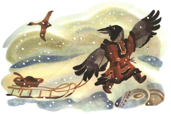 Кутх ворон символ Камчатки