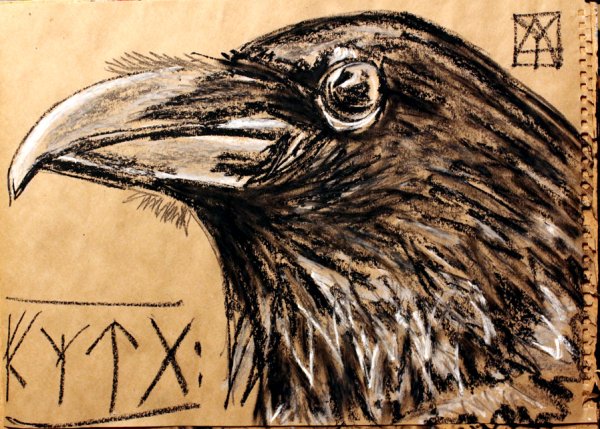 Камчатский ворон Кутх