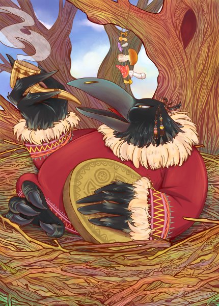 Ворон шаман Кутха