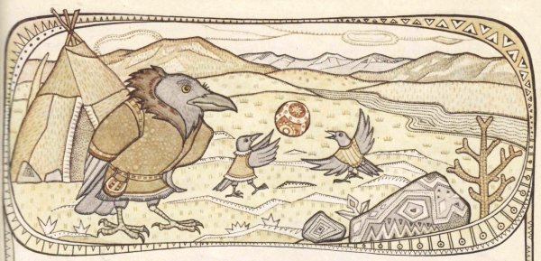 Чукотский ворон Кутх