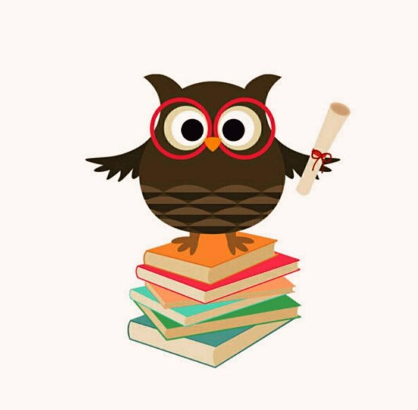 Сова с книжкой