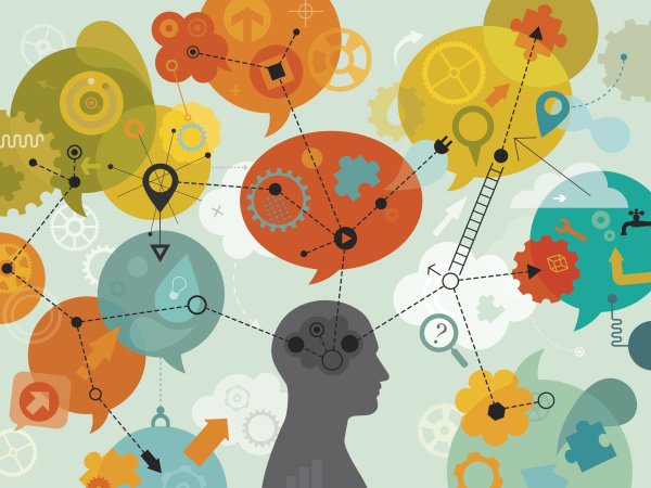 Человек с шестеренками