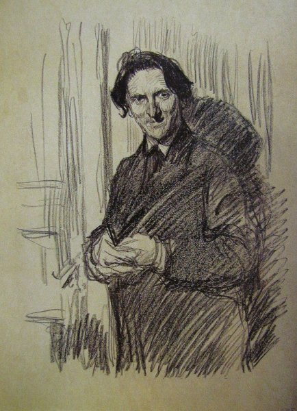 Серов автопортрет 1885