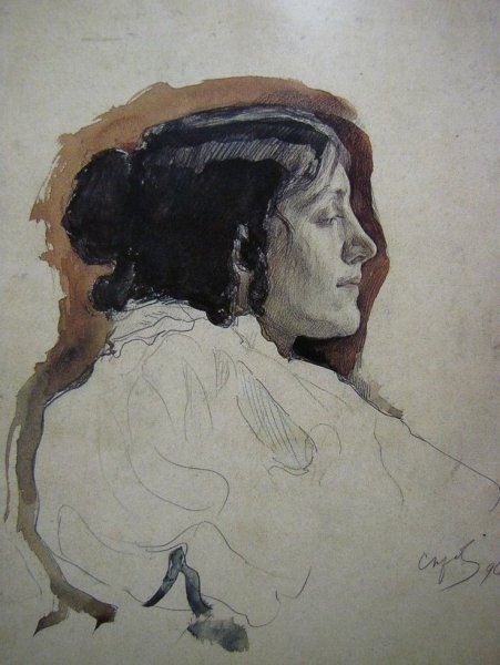 Валентин Серов девочки н.а и т.а.Касьяновы