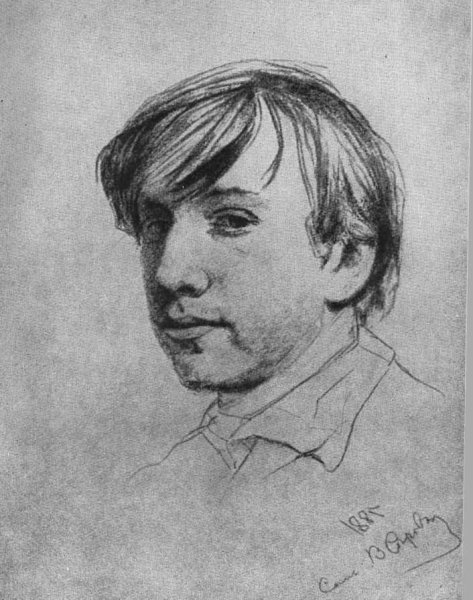 Глазунов портрет Серова