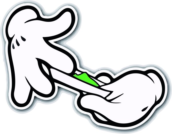 Косяк рисованный