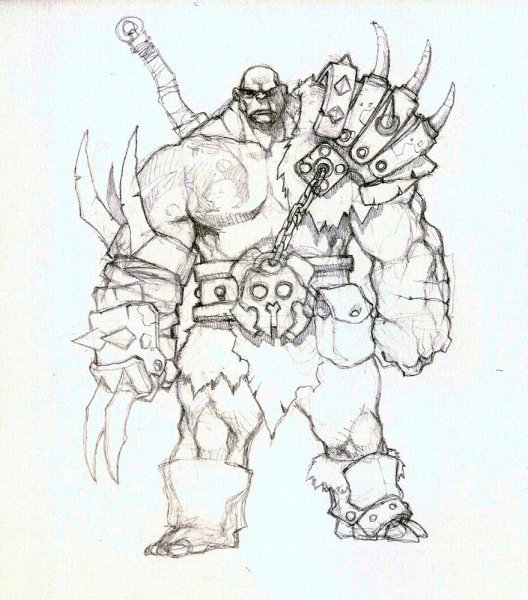 Of Orcs and men Аркаил арт