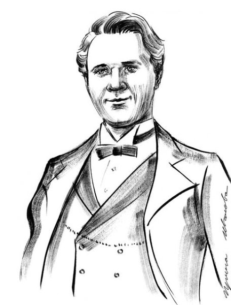 Шаляпин Федор Иванович рисунок