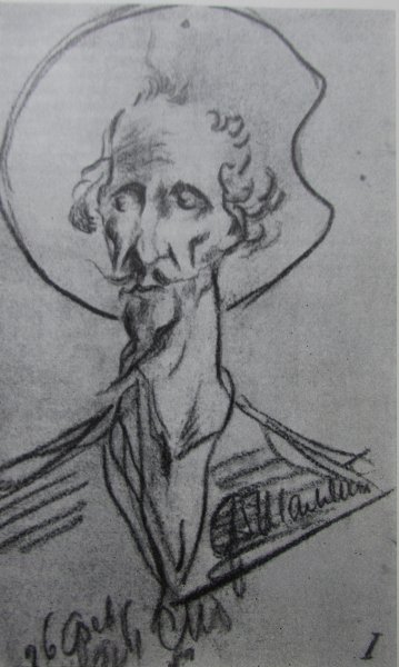 Серов Шаляпин портрет