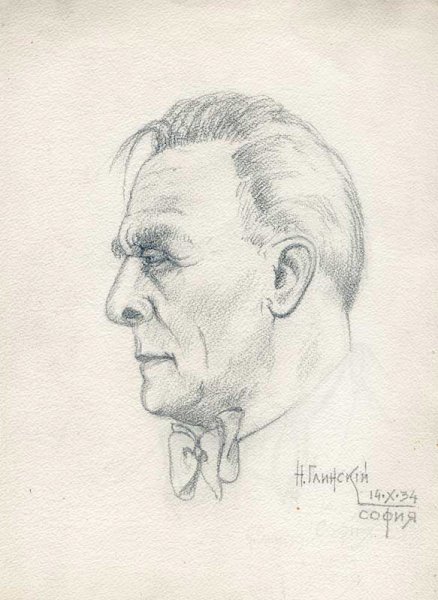 Рисунки Шаляпина Федора Ивановича