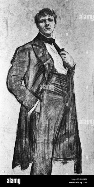 Федор Шаляпин рисунок