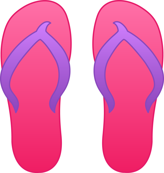 Шлепки раскраска для детей