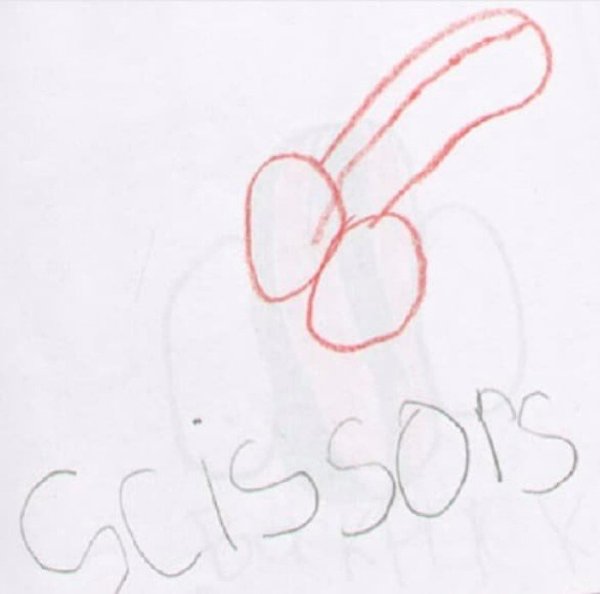 Нарисованный член