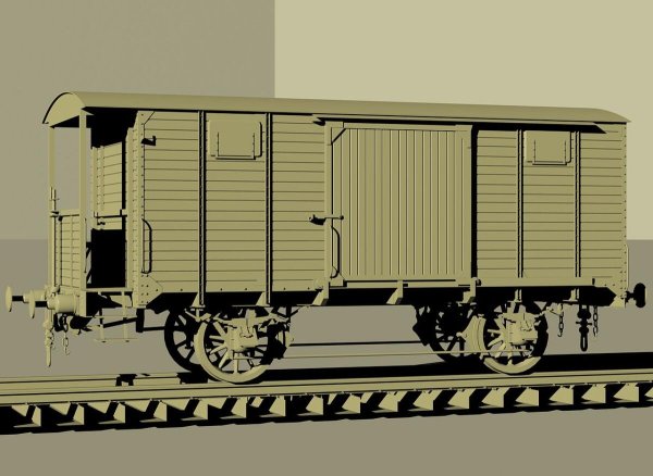 Нормальный товарный вагон НТВ