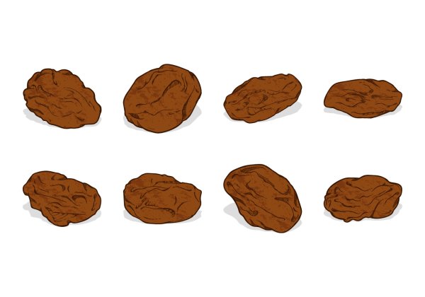 Сухофрукты Рисованные