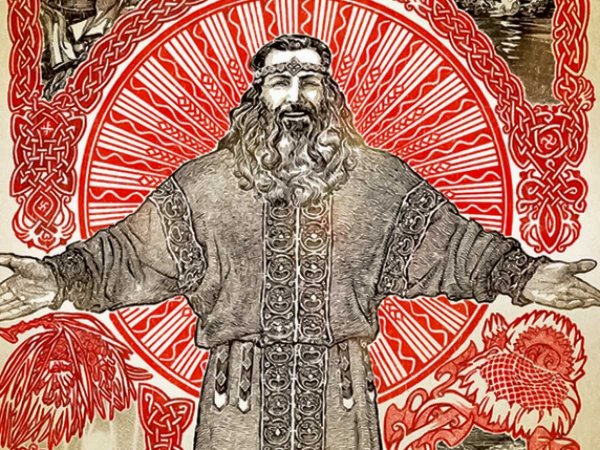 Даждьбог Славянский Бог знак