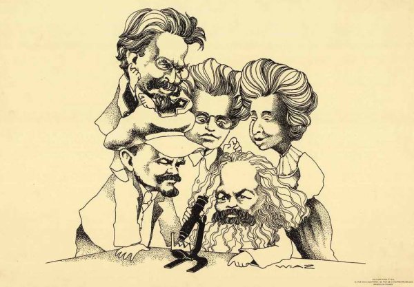 Маркс Энгельс Ленин Сталин Троцкий