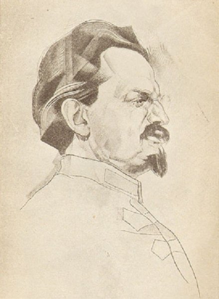 Анненков портрет Троцкого