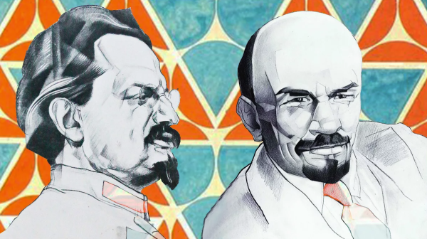 Лев Троцкий.Сталин,Ленин