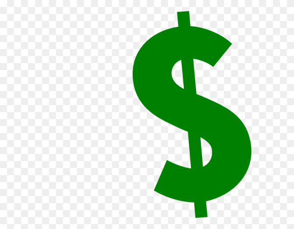 Доллар трафарет