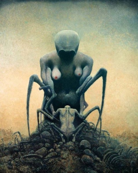 Антон Семенов Gloom картины сюрреализм