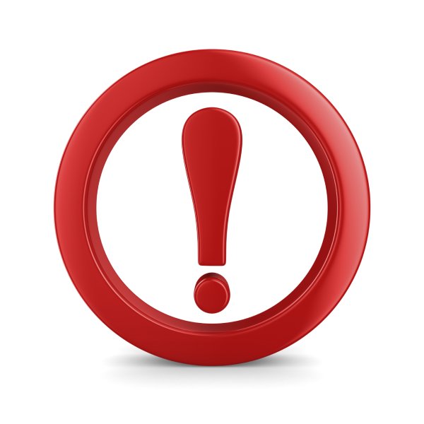 Знак восклицания в круге