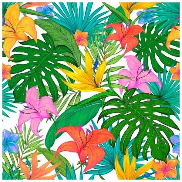 Алмазная мозаика "тропики"