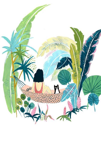 Тропические иллюстрации