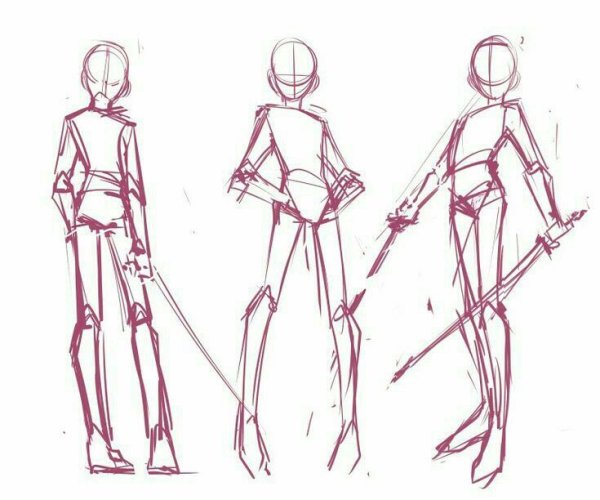 Анатомия референс в полный рост