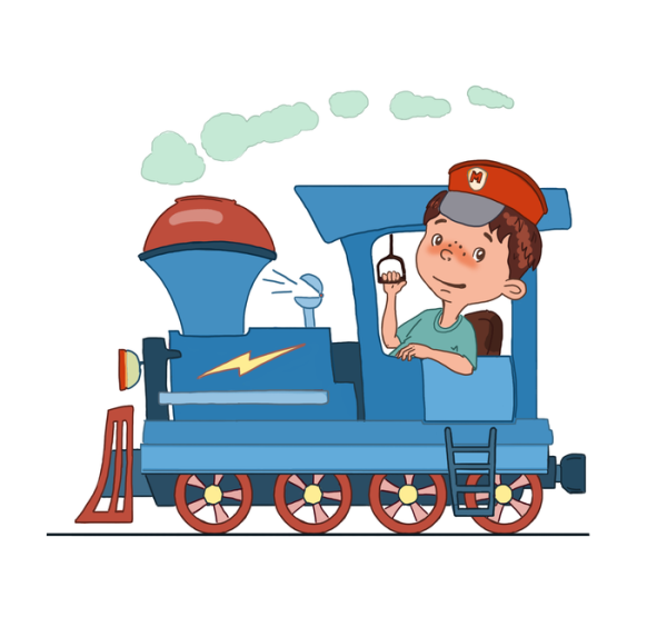 Железнодорожные профессии для детей