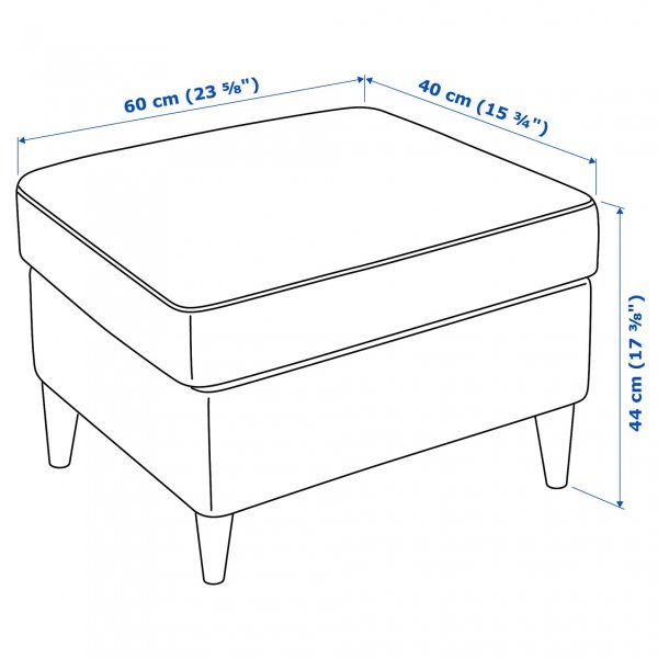 Икеа СТРАНДМОН табурет для ног