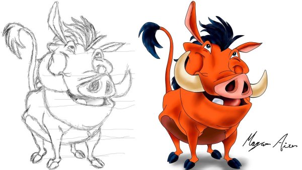 Пумба из короля Льва