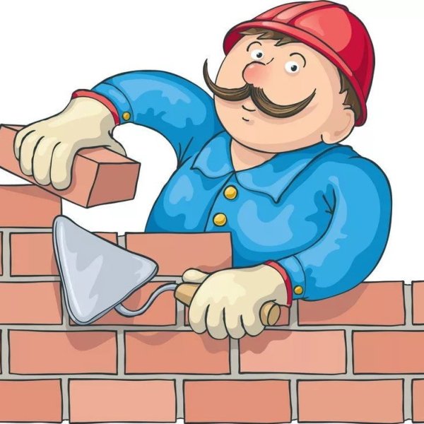 Каменщик мультяшный