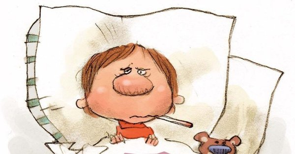 Больной человек мультяшный