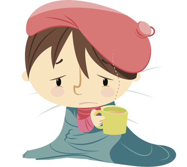 Больной человек мультяшный