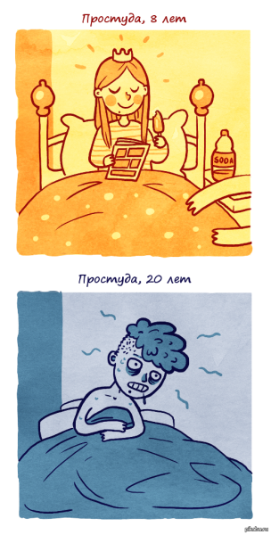 Простуда юмор