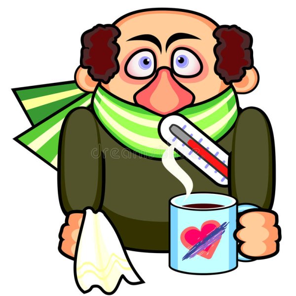 Больной с градусником