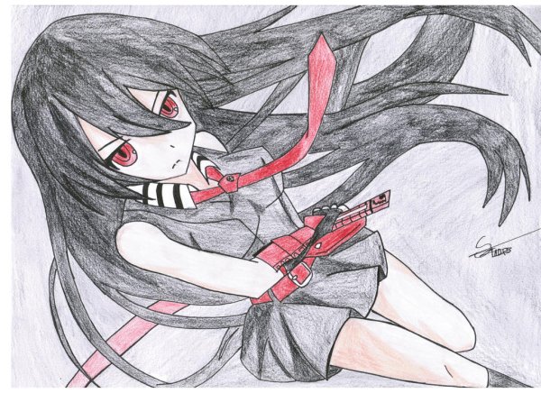 Убийца акаме для срисовки