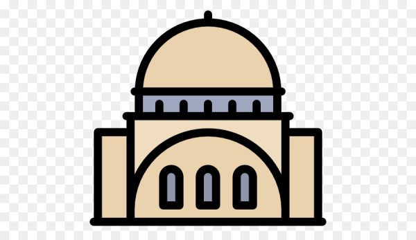 Силуэт синагоги