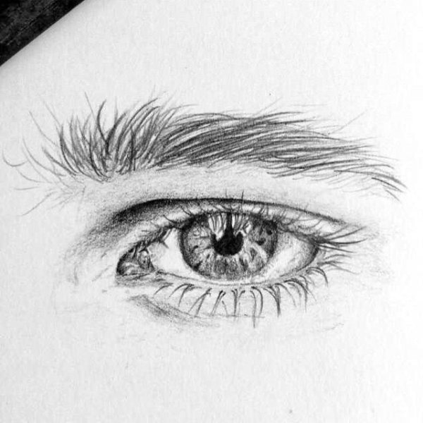 Глаза рисовать мужские
