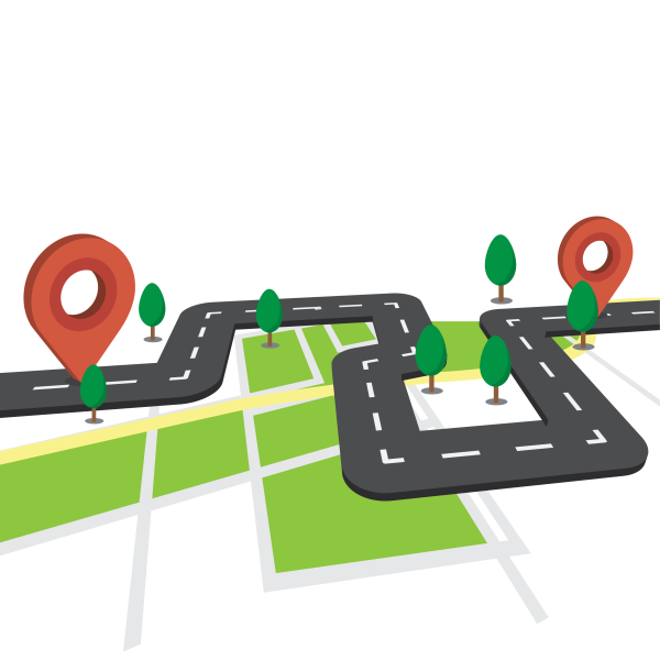 Маршрут без фона