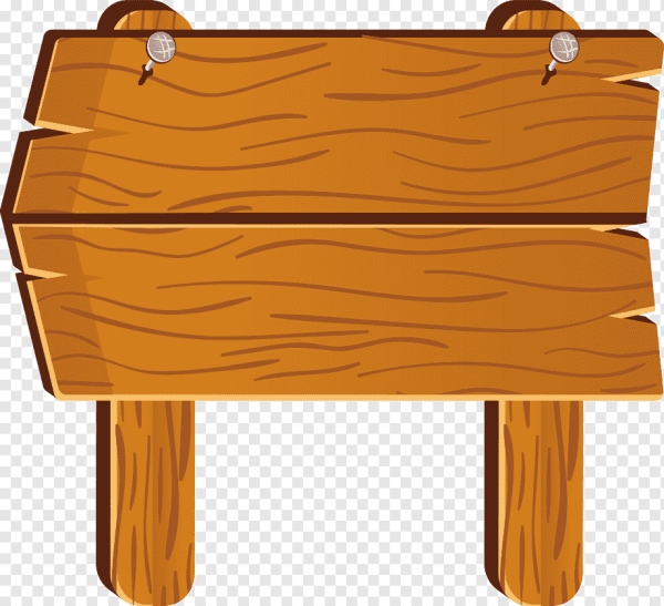 Деревянный указатель