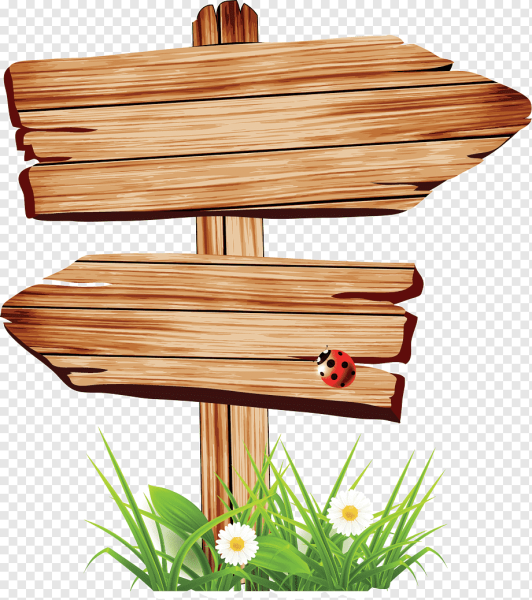 Деревянный указатель