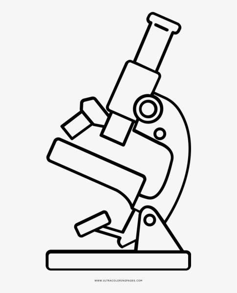 Микроскоп чертеж